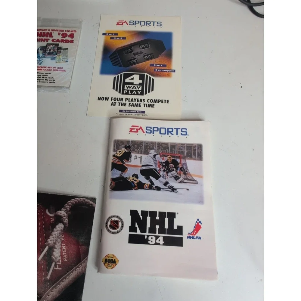 NHL '94 (Sega Genesis, 1993, Complete in Box, CIB, with manual)